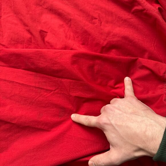 Boston Red Sox Windbreaker Mens 2XL Team Nike Vtg Pullover Long Sleeve Red - Picture 6 of 11